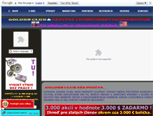 Tablet Screenshot of goldenclub.sk